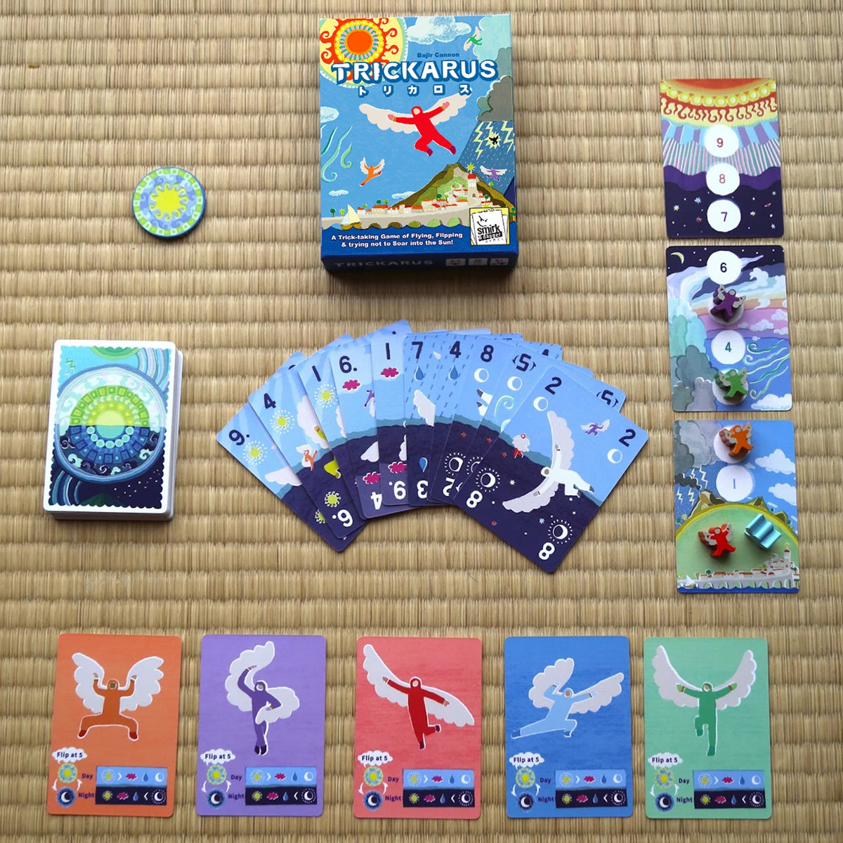 Trickerus - A High Flying Trick-Taking Game