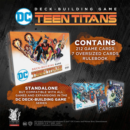 DC Comics Deck Building Game - Teen Titans Core Set - Cryptozoic Entertainment