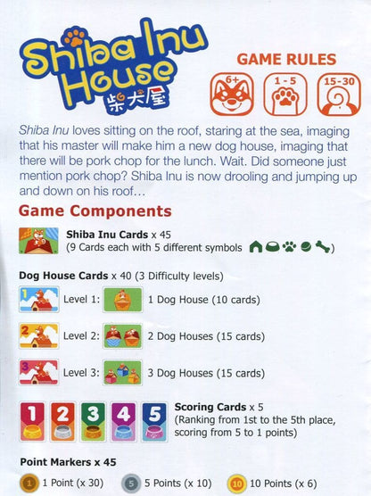 Shiba Inu House - The Card Game - Renegade Games