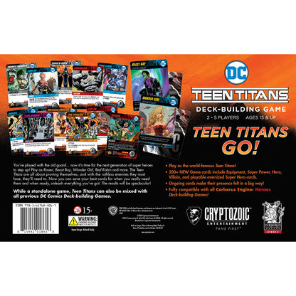 DC Comics Deck Building Game - Teen Titans Core Set - Cryptozoic Entertainment