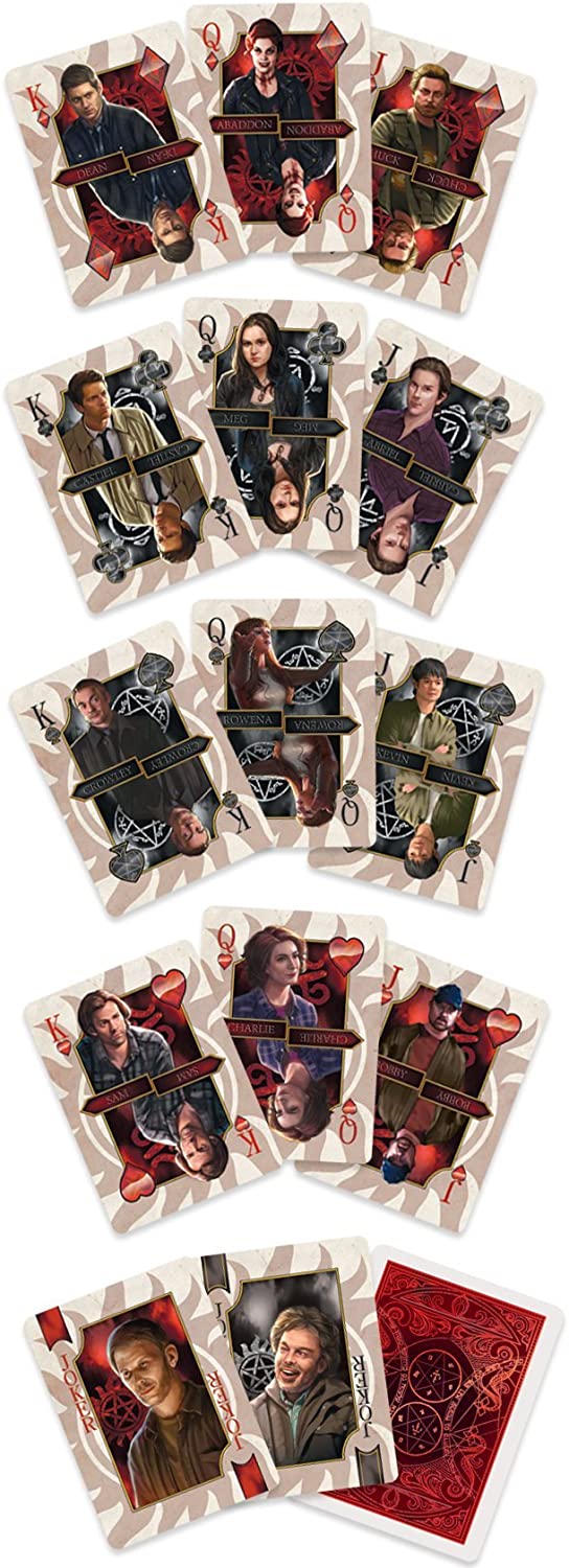 Assorted Movies & Television Licensed Playing Cards - Albino Dragon