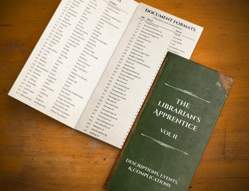 The Librarian's Apprentice - A Solo Roleplaying Game Adventure - Almost Bedtime Theater