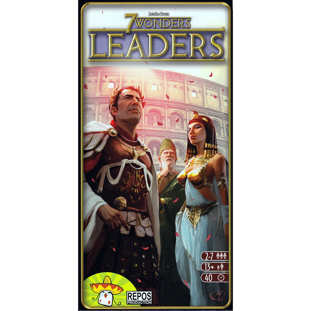 7 Wonders - Leaders Expansion - Board Game - Repos Production