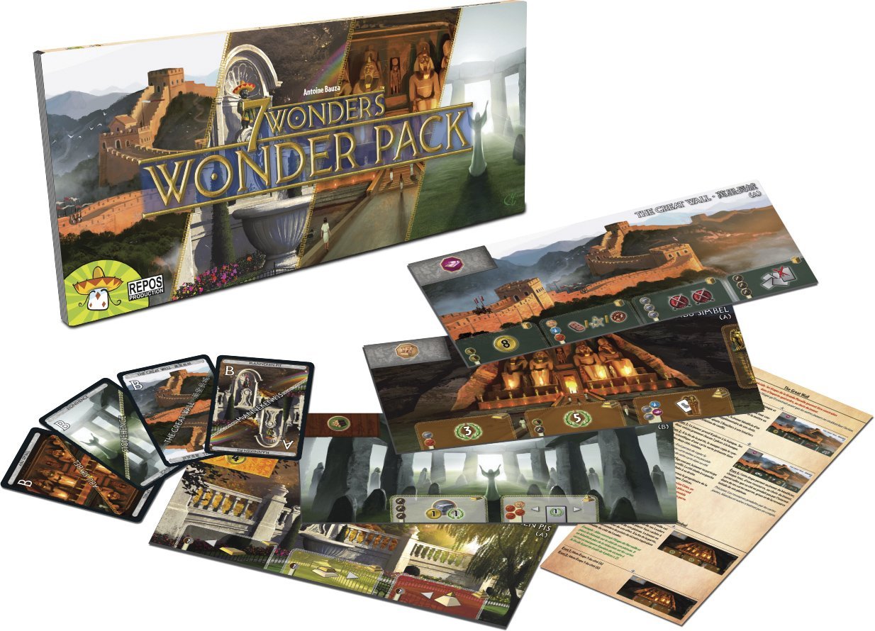 7 Wonders - Wonder Pack Expansion - Repos Productions Games