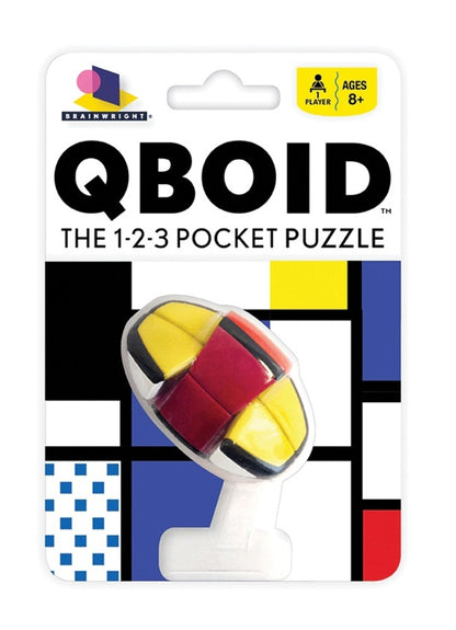 QBoid -  Handheld Twisty puzzle - BrainWright Games
