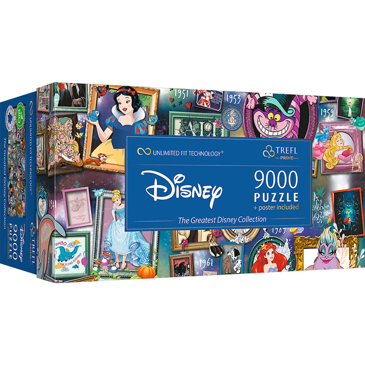 Puzzle: Disney The Greatest Disney Collection 9000 Piece + Poster (Trefl Prime)