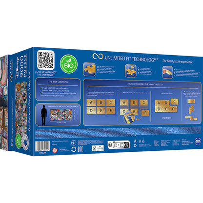 Puzzle: Disney The Greatest Disney Collection 9000 Piece + Poster (Trefl Prime)