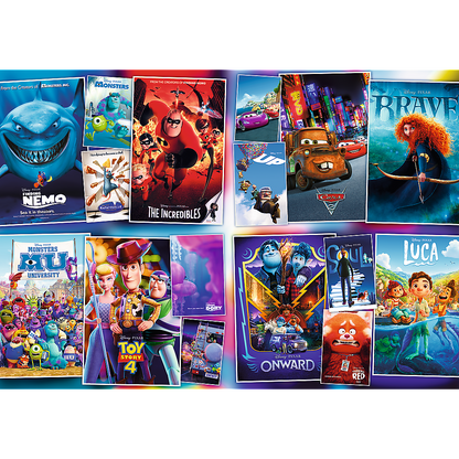 Puzzle: Epic Animation Gallery Disney Pixar 6000 Piece + Poster (Trefl Prime)