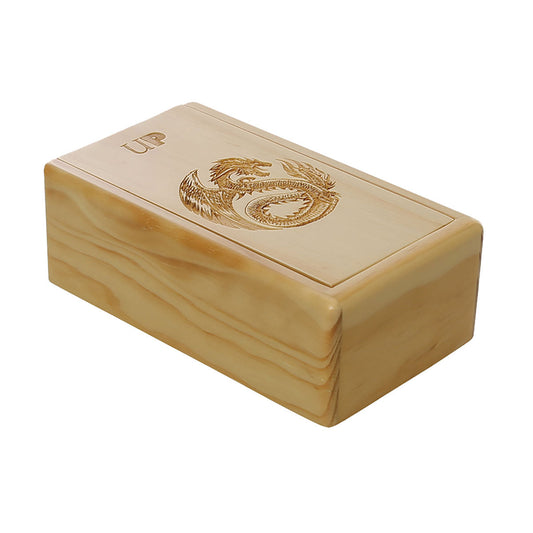 Ultra Pro - Premium Wooden Dice Tray - The Ark - Dragon Pattern