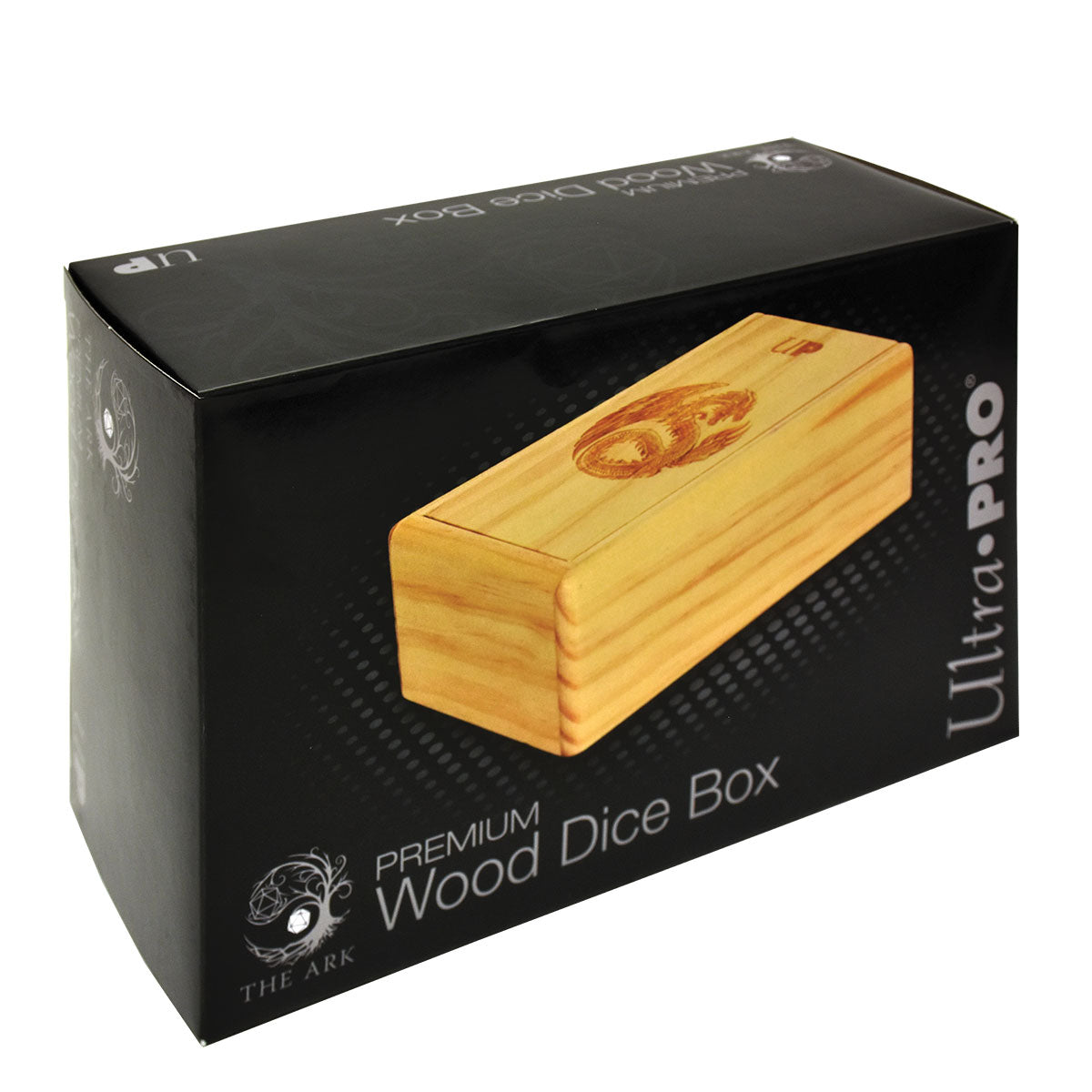 Ultra Pro - Premium Wooden Dice Tray - The Ark - Dragon Pattern