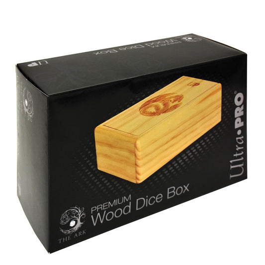 Ultra Pro - Premium Wooden Dice Tray - The Ark - Dragon Pattern