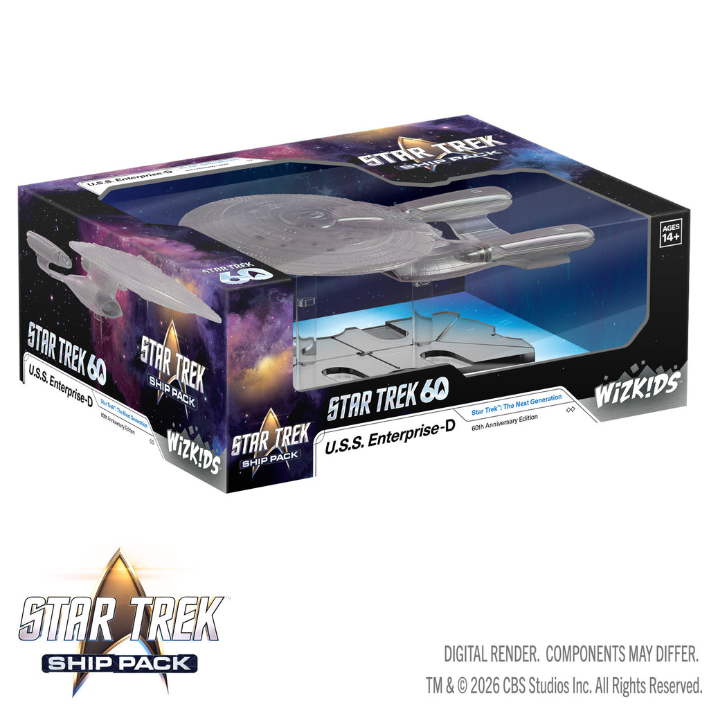 Star Trek Ship Pack: U.S.S. Enterprise - 60Th Anniversary Edition