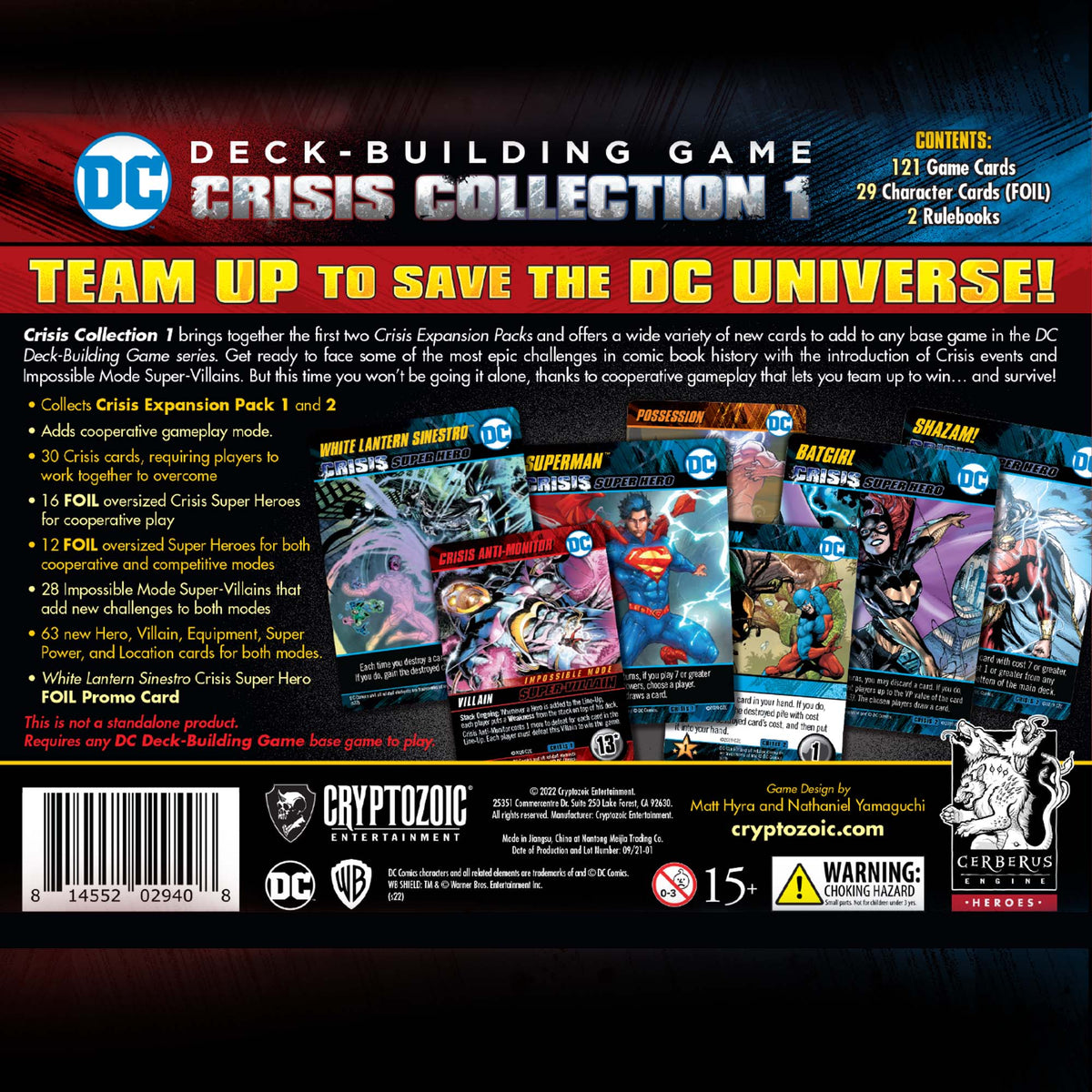 DC Comics Deck Building Game - Crisis Collection #01
