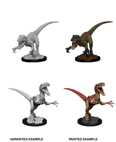 WizKids Unpainted Miniatures - Raptors - Deep Cuts