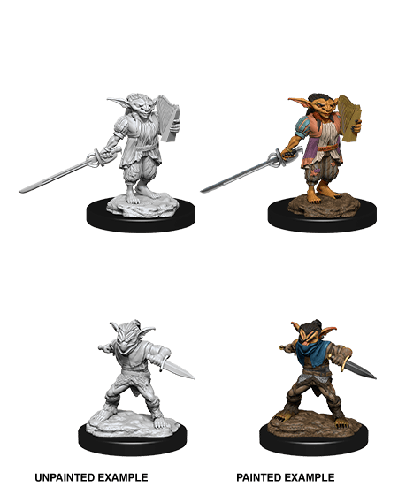 Dungeons & Dragons - Male Goblin Rogue & Female Bard - Nolzur's Marvelous Miniatures