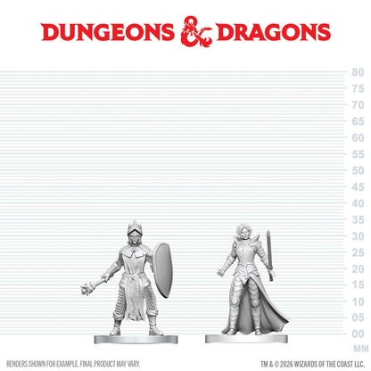Dungeons & Dragons - Black Gauntlet & Zhentilar Paladin of Bane - Nolzur's Marvelous Miniatures
