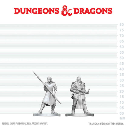 Dungeons & Dragons - Drow Elite Warrior & Drow Priestess of Lolth - Nolzur's Marvelous Miniatures
