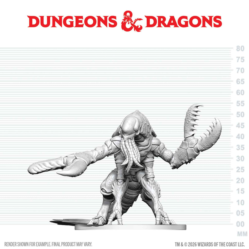 Dungeons & Dragons Unpainted Miniatures - Chuul - Nolzur's Marvelous Miniatures