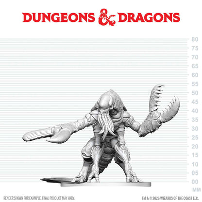 Dungeons & Dragons Unpainted Miniatures - Chuul - Nolzur's Marvelous Miniatures