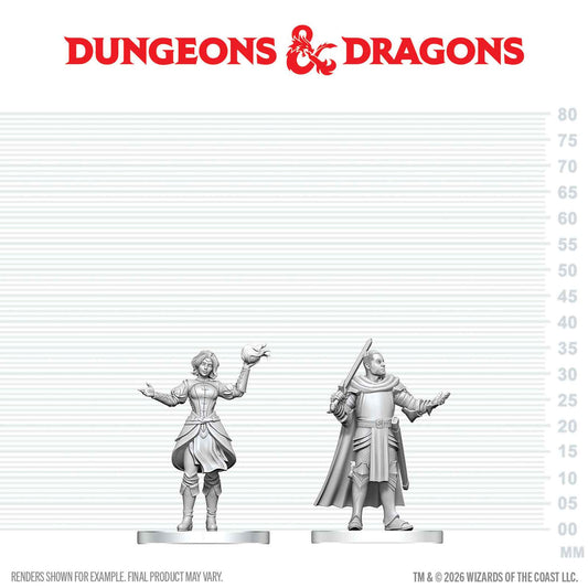 Dungeons & Dragons - Knight & Mage Apprentice - Nolzur's  Marvelous Miniatures