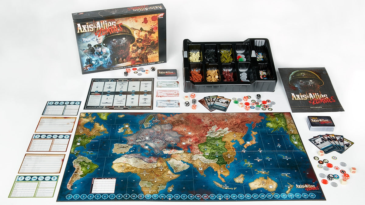 Axis & Allies & Zombies -  Fight Zombies & Win A World War - Avalon Hill