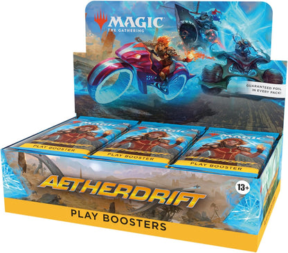 Magic the Gathering - Aetherdrift Play Booster Box with box Topper - Wizards of the Coast