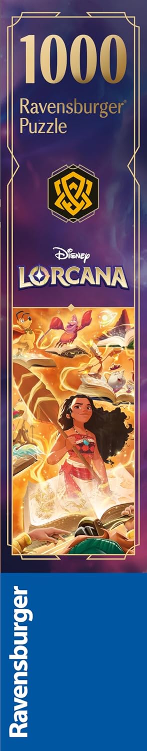 Adult Puzzle 1000 pieces - Disney Lorcana TCG - Glimmers of the Realm: Amber