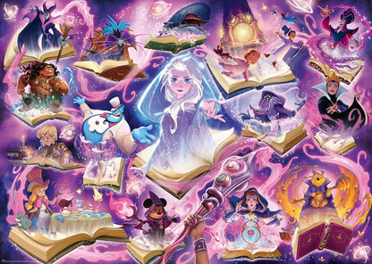 Adult Puzzle 1000 pieces - Disney Lorcana TCG - Glimmers of the Realm: Amethyst