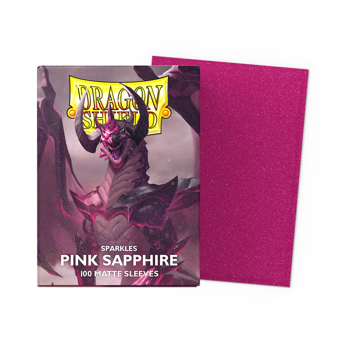 Dragon Shield Card Sleeves - 100 Count - Matte: Pink Sapphire