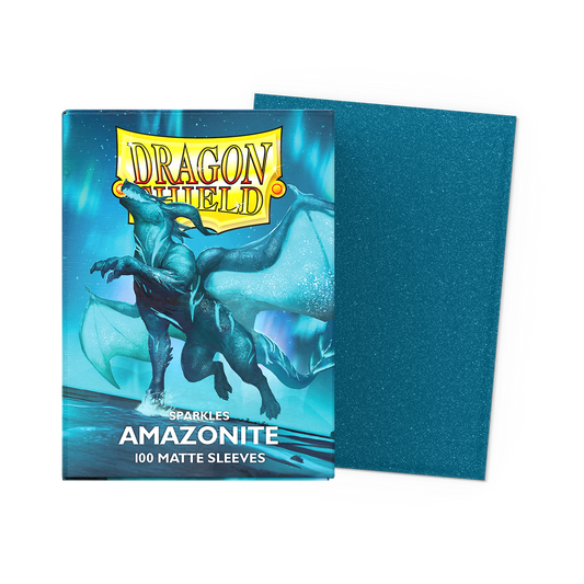 Dragon Shield Card Sleeves - 100 Count - Matte: Amazonite