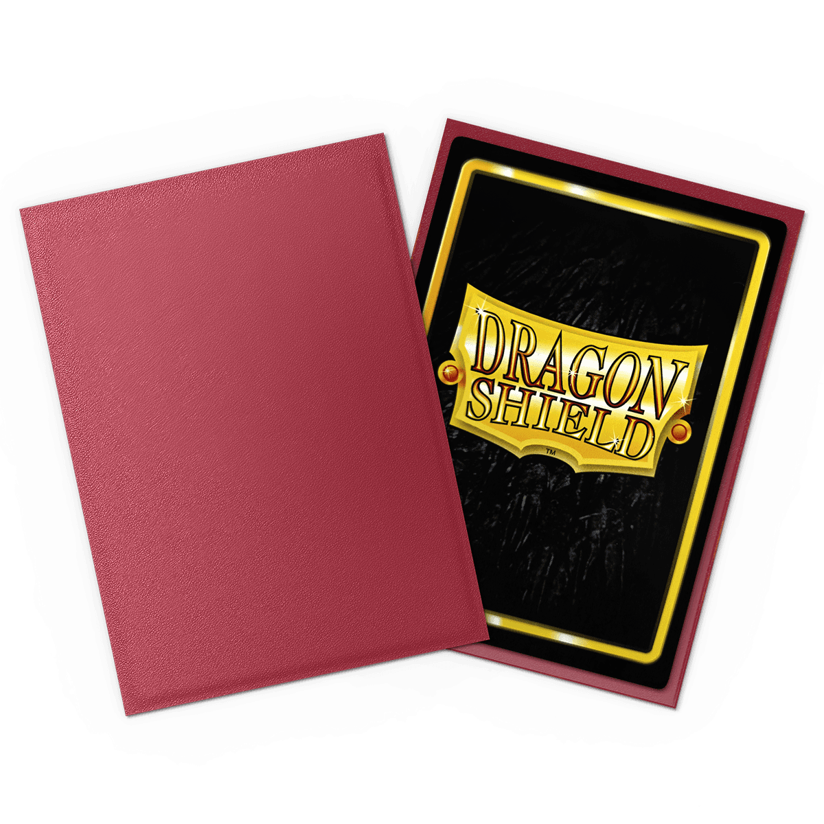 Dragon Shield Card Sleeves - 100 Count - Matte: Non-Glare Blood Red