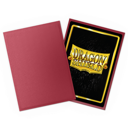 Dragon Shield Card Sleeves - 100 Count - Matte: Non-Glare Blood Red