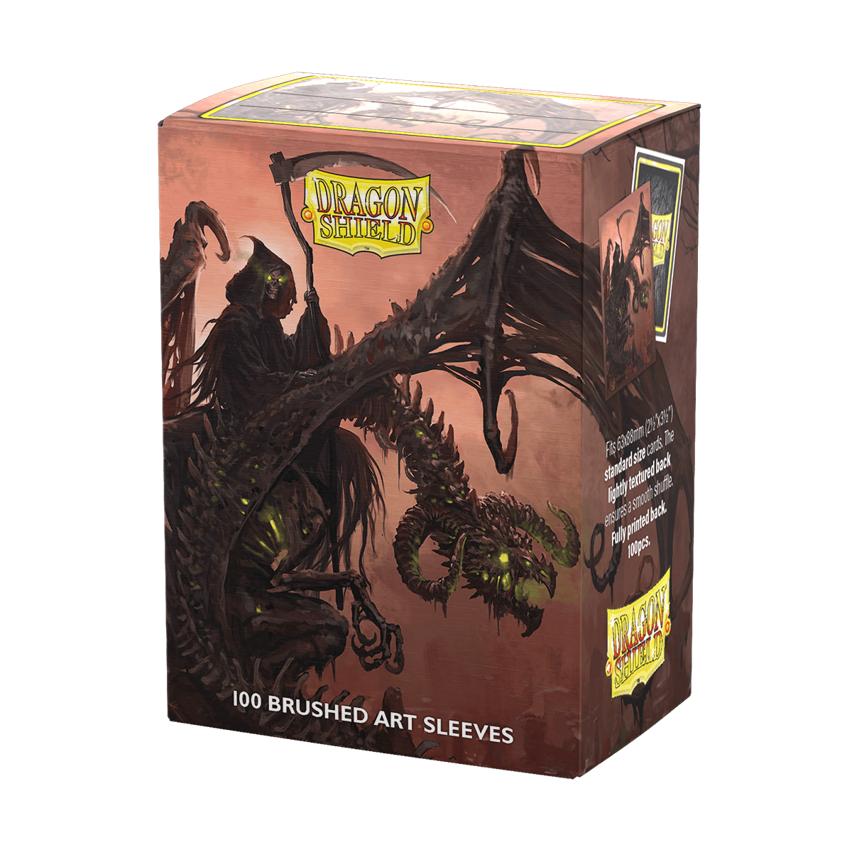 Dragon Shields: (100 Card Sleeves) Brushed Art - Halloween 2025