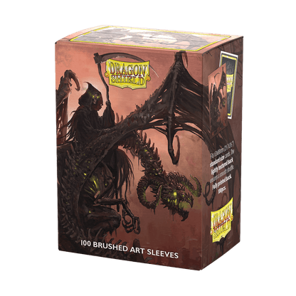 Dragon Shields: (100 Card Sleeves) Brushed Art - Halloween 2025