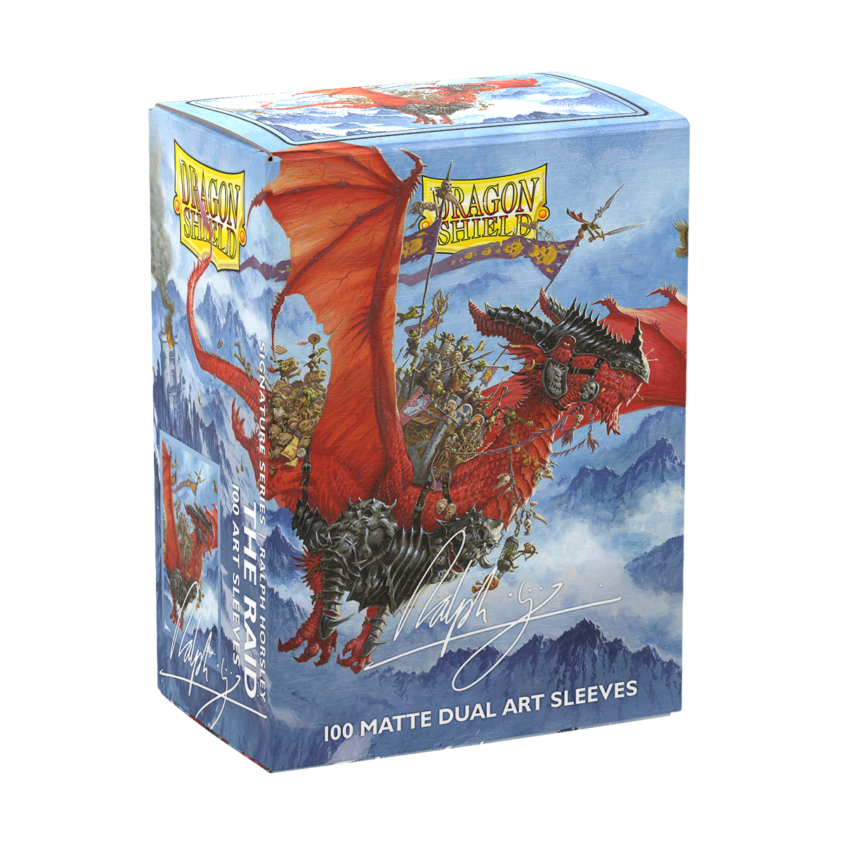Dragon Shield Sleeves - Signature Series - The Raid - Matte Dual Art Sleeves - 100ct - Dragon Shield (Copy)