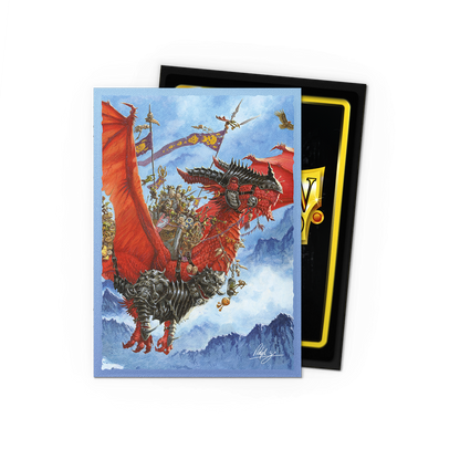 Dragon Shield Sleeves - Signature Series - The Raid - Matte Dual Art Sleeves - 100ct - Dragon Shield (Copy)