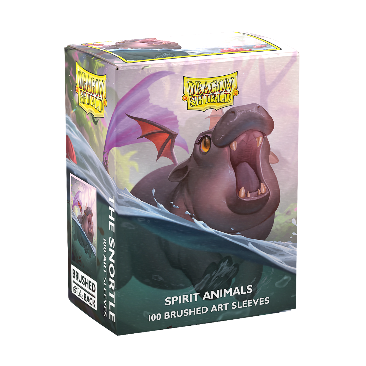 Dragon Shield: (100 Card Sleeves) Brushed Art - Spirit Animals - The Snortle