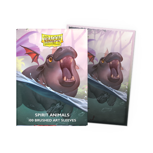 Dragon Shield: (100 Card Sleeves) Brushed Art - Spirit Animals - The Snortle