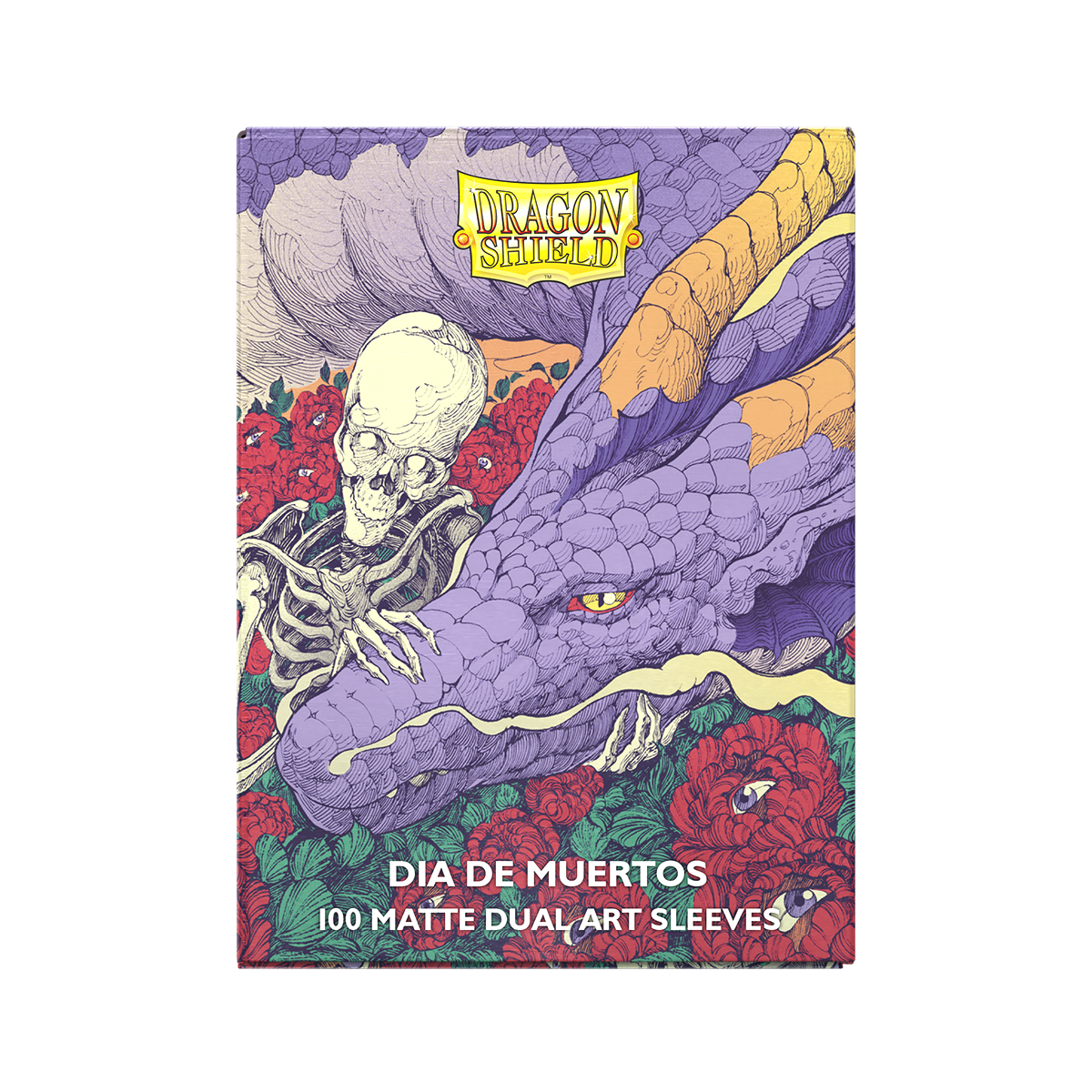 Dragon Shield: (100 Card Sleeves) Brushed Art - Dia De Los Muertos