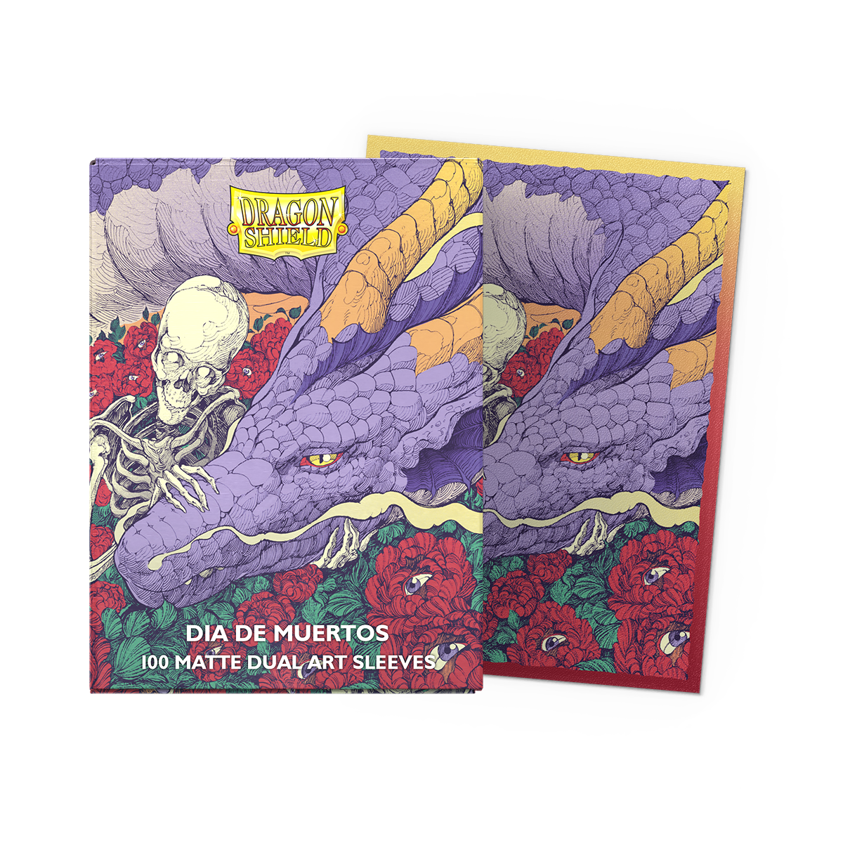 Dragon Shield: (100 Card Sleeves) Brushed Art - Dia De Los Muertos
