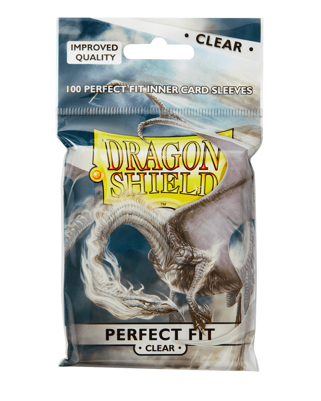 Dragon Shield Card Sleeves - 100 Count - Perfect Fit: Clear