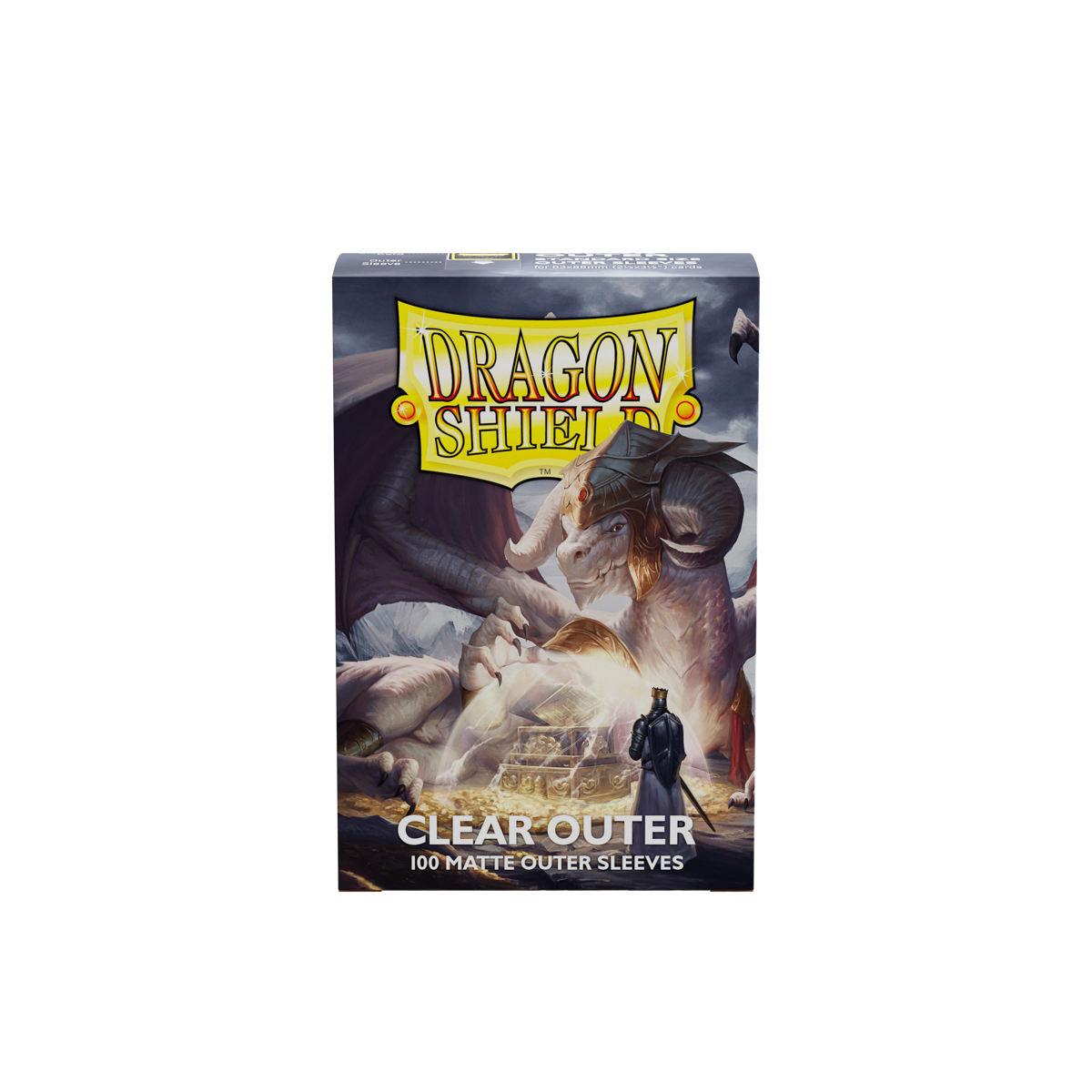 Dragon Shield Card Sleeves - 100 Count - Outer Matte: Clear
