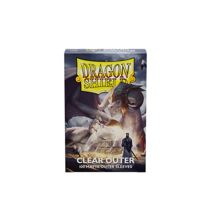 Dragon Shield Card Sleeves - 100 Count - Outer Matte: Clear