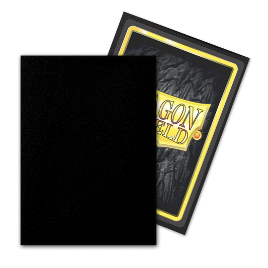 Dragon Shield Card Sleeves - 100 Count - Outer Matte: Black