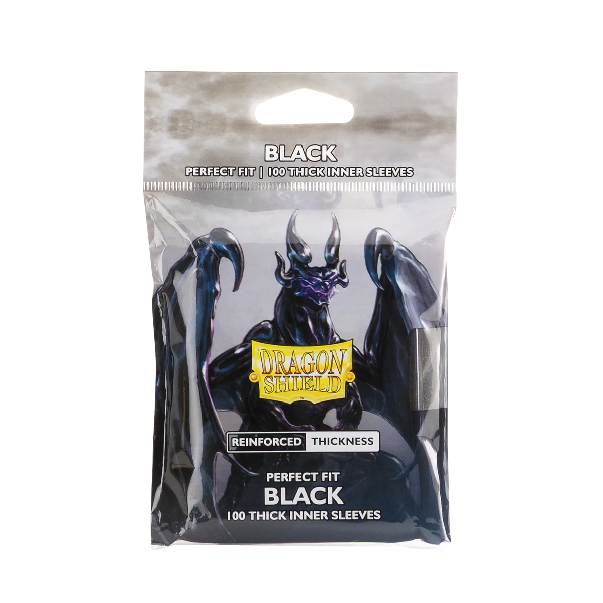 Dragon Shield Card Sleeves - 100 Count - Thick Inner Sleeve: Black