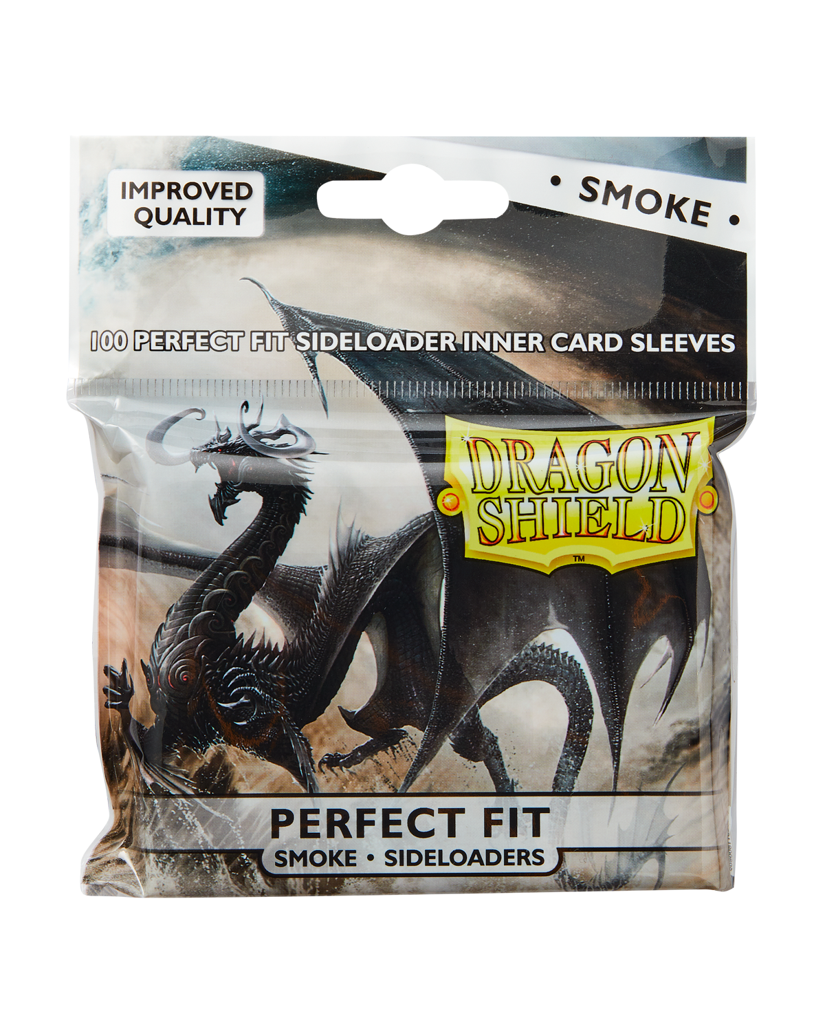 Dragon Shield Card Sleeves - 100 Count - Perfect Fit Sideloader: Smoke