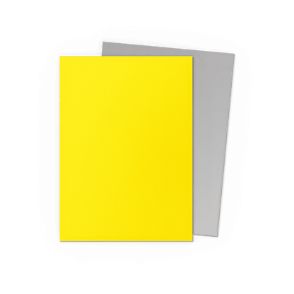 Dragon Shield Card Sleeves - 100 Count - Dual Matte: Yellow and Silver