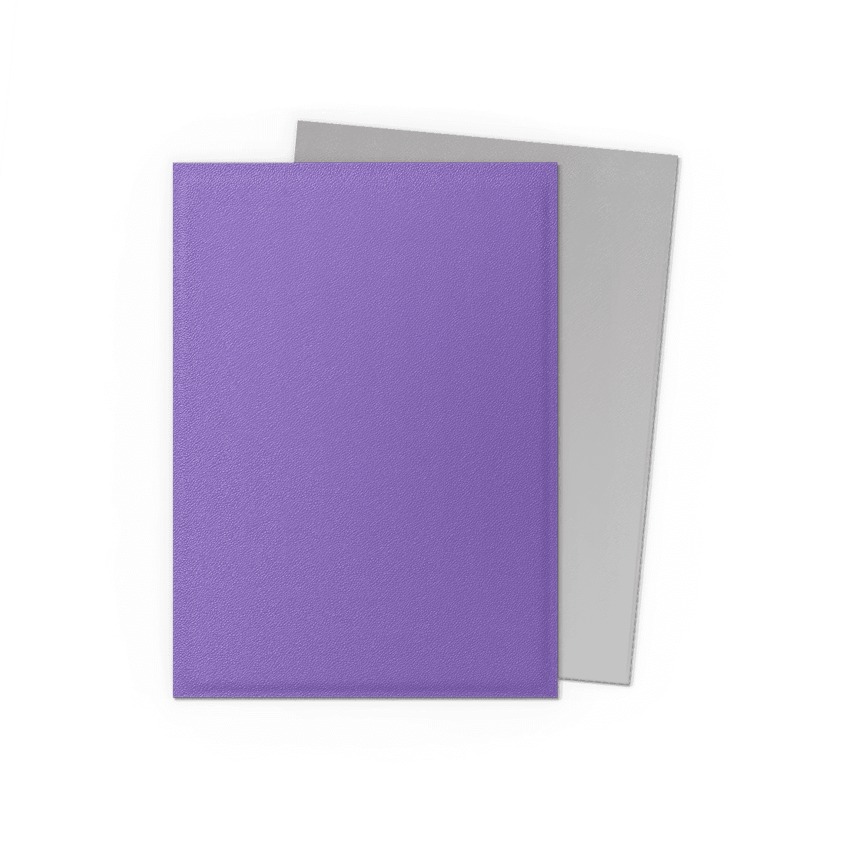Dragon Shield Card Sleeves - 100 Count - Dual Matte: Nebula (Purple) and Silver