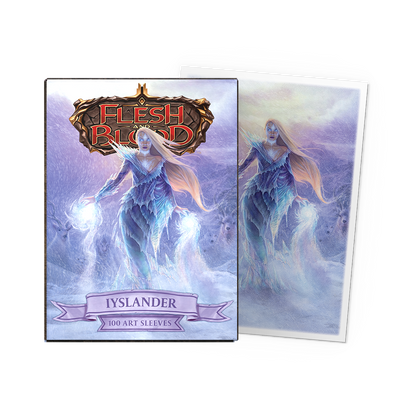 Dragon Shield - Flesh and Blood - Iyslander - box and sleeve flat