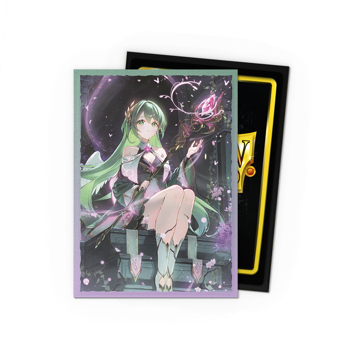 Dragon Shield Sleeves - Grand Archive - Ariel, Archangel of Natura  - 100ct - Dragon Shield